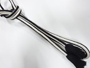 正絹　撚り房　手組帯締め